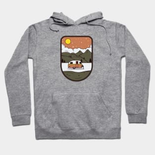 Vintage camping-car | Fathers Day Hoodie
